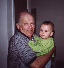 Great Grandpa Love and me